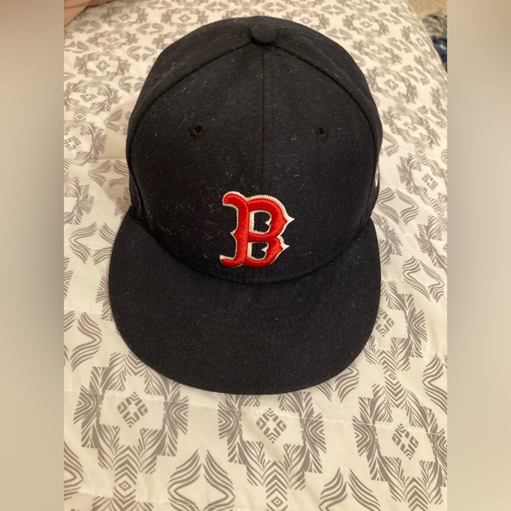 New Era 59Fifty MLB Boston Red Sox On Field Fitted Cap Hat Size 7 1/4
